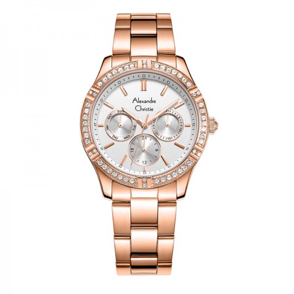 Alexandre Christie AC 2A51 Rosegold White BFBRGSL